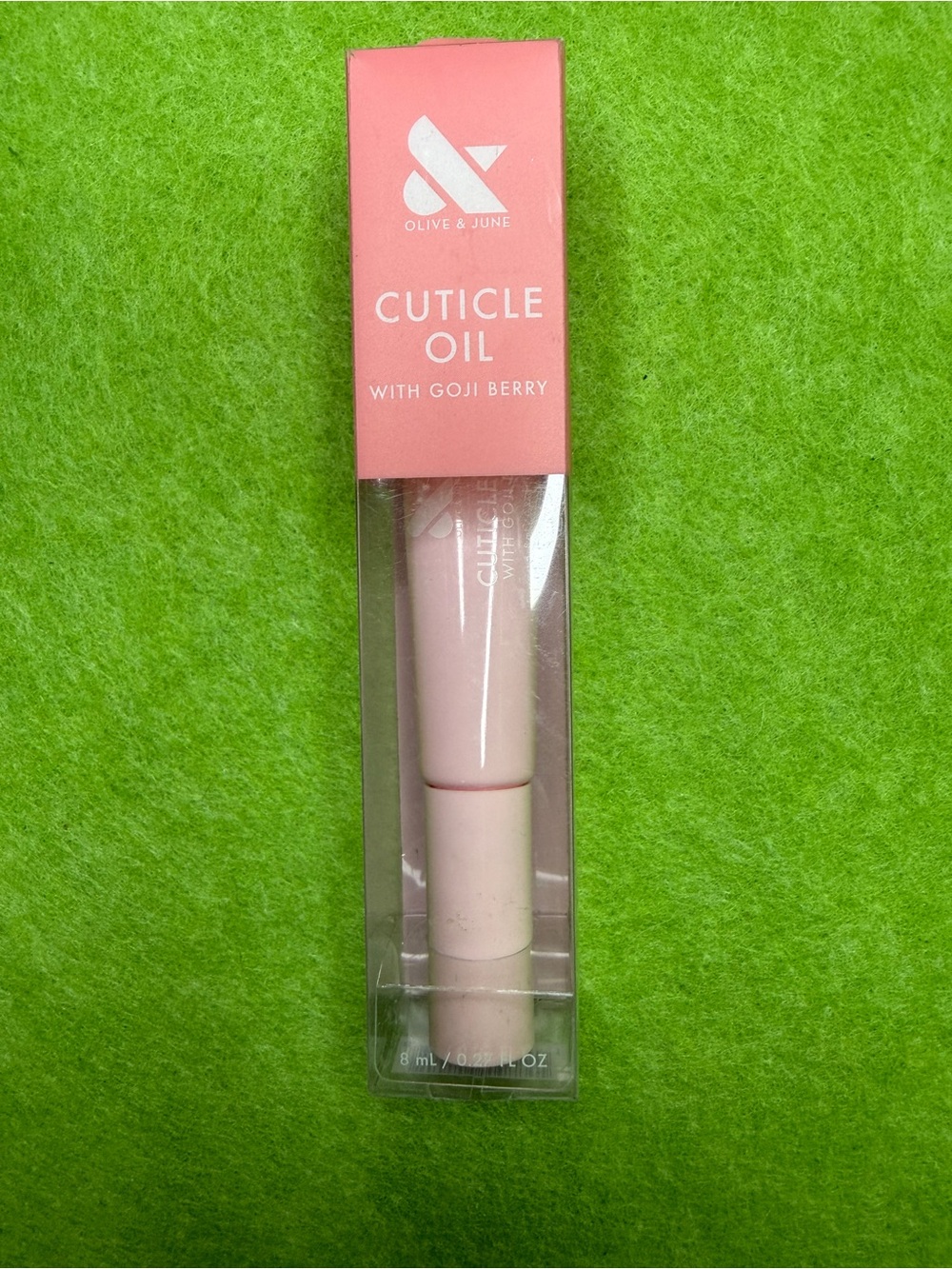 Pink Cuticle Oil with Goji Berry - Hydrating Nail Care
